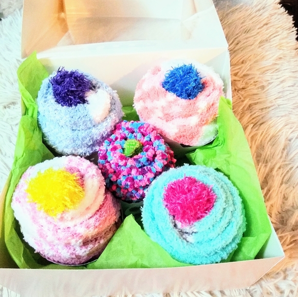 Sfeets Cupcake fashioned socks - Picture 1 of 5